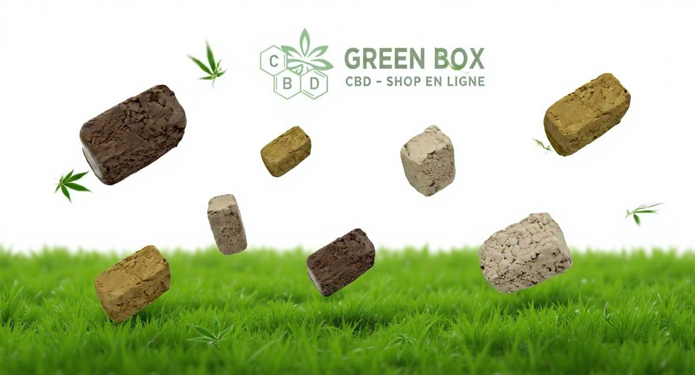 Résines et hashs CBD Greenbox